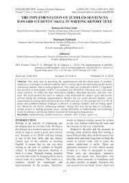 Aku lelaki yang pantang menyerah yang takkan menangis kerna aku berjanji terus setia tak l. Pdf The Implementation Of Jumbled Sentences Toward Students Skill In Writing Report Text