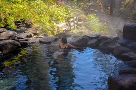 Ask other people swimming/hiking about holes. Hot Springs Guide Eugene Cascades Oregon Coast