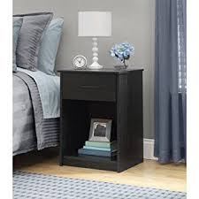 Black End Tables Walmart Bedroom Night Stands Black Nightstand Bedroom Essentials