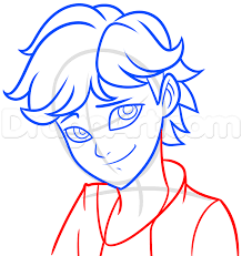 Even if you don't care 5. Draw Adrien Agreste Step By Step Step By Step Nickelodeon Characters Cartoons Draw Cartoon Characters Free Online Drawings Easy Drawings Animated Drawings
