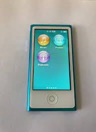 Ipod Nano 7th Generation Blue In 2020 Ipod Nano Ipod Apple Products