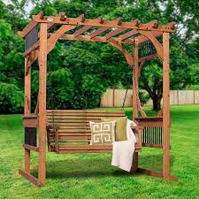 Check spelling or type a new query. Amazon Com Backyard Discovery Deluxe Cedar Pergola Swing Garden Outdoor Outdoor Pergola Pergola Pergola Designs