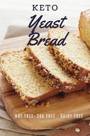 Amazing Keto Yeast Bread Recipe 2 Net Carbs Egg Free Recipe Yeast Bread Recipes Coconut Flour Recipes Recipes
