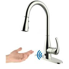 flow motion activated single handle