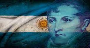 La bandera argentina tal como la conocemos ahora es una tribanda compuesta por dos bandas de azul claro, o celeste como lo llaman aquí, con una banda blanca entre, y una sol amarillo en el medio. 27 De Febrero Dia En Que Se Iza Por Primera Vez La Bandera Argentina El Diario 24