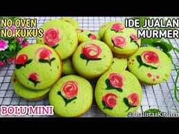 Assalamu'alaikum haii semua semoga semua yang nonton video ini dalam keadaan sehat walafiat aamiin,, dalam video kali ini saya akan share resep bolu santan. Ide Jualan Murmer No Oven No Kukus Resep Bolu Pandan Mini Youtube