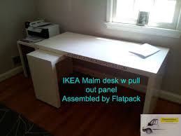 Ikea Malm Desk With Pull Out Panel Article Number 702 141 92 Best Ikea Assembly In Arlington Va Yel Ikea Malm Desk Ikea Furniture Assembly Ikea Assembly