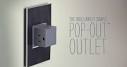 Pop-out Outlet hides the holes when you don t need em - Gizmag