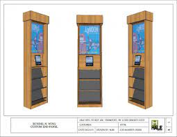 Mix, match and stack shelf sections with receding glass doors, wood doors, media drawers, file drawers. Custom Shelving Hale Manufacturing