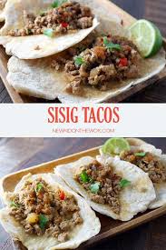 Sisig Tacos New Kid On The Wok Recipe Sisig Sisig Recipe Feel Good Food