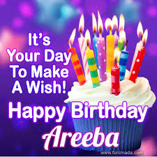 Make someone's day extra special with a personalized, printable birthday card you can send out or share online. It S Your Day To Make A Wish Happy Birthday Areeba Download On Funimada Com