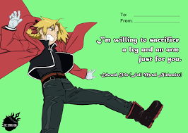 Anime Animequotes Edwardelric Fullmetalalchemist Fma Fmabrotherhood Sweetlines Animememe Valent Valentines Anime Anime Pick Up Lines Anime Memes Otaku The perfect card to express how you feel. valentines anime