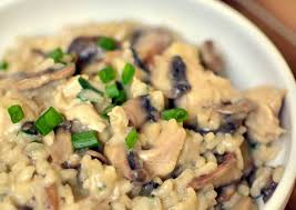 Risotto De Pollo Con Champinones Receta De Maqno Receta Risotto De Pollo Pollo Con Champinones Receta Pollo Con Champinones