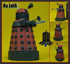 Doctor Who Dalek Ver 5 Free Papercraft Download Paper Crafts Papercraft Download Dalek