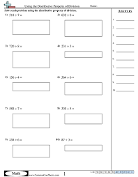 Properties Worksheets Free Commoncoresheets