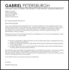 Process Engineer Cover Letter Sample Cover Letter Templates Examples
