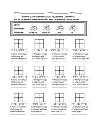 Genetics packet ~ punnett square practice. Punnett Square Incomplete Dominance Worksheet Answer Key Ch 9 Punnet Square Worksheet Punnett Squares Online Worksheet For 9 Kumpulan Alamat Grapari Telkomsel Dan Alamat Bank