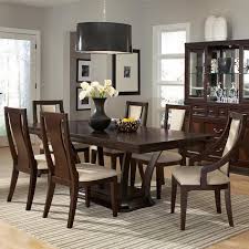 Nebraska Furniture Mart Najarian 7 Piece Chocolate Formal Dining Set Dining Room Sets Modern Dining Room Set Formal Dining Tables