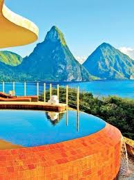 The 10 Most Beautiful Clifftop Hotels In The World Romantic Vacation Destinations Honeymoon Resorts St Lucia Resorts