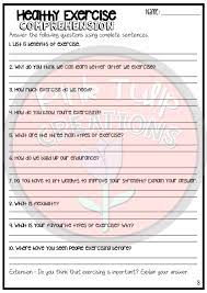 Healthy Living Learning Activity Pack Healthy Living Activity Pack Therapy Activities