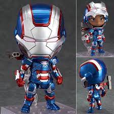 nendoroid 392 iron patriot hero s edition iron man 3 anime action figure japan iron man iron man action figures marvel action figures
