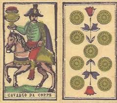 Create a deep well in the middle. Tarocco Piemontese Xix Secolo By Il Meneghello Tarot Heritage