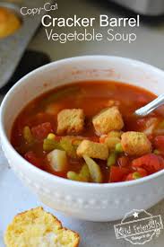 Copycat Cracker Barrel S Vegetable Soup With Video Kid Friendly Things To Do Recipe In 2020 Vegetable Soup Restaurant Recipes Recipes