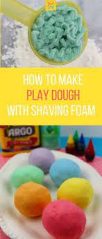 Easiest Playdough Without Cream Of Tartar - 3 Simple Ingredients Shave Foam Easy Homemade Playdough Recipe Homemade Playdough Recipe