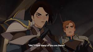 Dragon prince bait coloring pages. Amaya The Dragon Prince Stickever