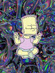 Bart Simpson Psychedelic Holographic Iphone Wallpaper Tumblr Hipster Iphone Wallpaper Hipster Hipster Wallpaper