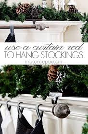 Classy And Affordable Diy Stocking Hanger Maison De Pax Christmas Decor Diy Diy Stocking Holder Diy Stockings