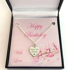 Here at the gift experience, we a 30th birthday is a landmark occasion for anybody and as such you need a gift to mark the occasion. Personalised Necklace For 30th Birthday Silver Or Rose Gold Jewels 4 Girls
