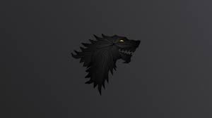 Black Dragon Illustration Game Of Thrones Wolf Logo 1080p Wallpaper Hdwallpaper Desktop In 2021 Stark Sigil Wallpaper 4k Dragon Illustration