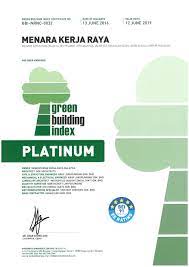 Green building index, malaysia the green building index (gbi) is a green building rating system developed by pertubuhan arkitek malaysia/malaysian institute of architects (pam) and the association of consulting engineers malaysia (acem). Menara Kerja Raya Formerly Kompleks Kerja Raya 2 Esci Ksp