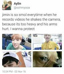 To Think Of He Is 175cm Smol He Is Like 20cm Taller Than Most Of Us Girls But We Still Call Him So Smol Hahaha I Love Him Bts Funny Bts