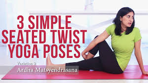 Yoga seated poses for posture. 3 Simple Seated Twist Yoga Poses Youtube