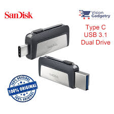 Shop the top 25 most popular 1 at the best prices! Sandisk Ultra Dual Drive Usb 3 1 Type C Otg Flash 128gb 64gb 32gb 16gb Shopee Malaysia