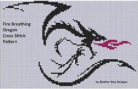 Über 80% neue produkte zum festpreis; Fire Breathing Dragon Cross Stitch Pattern English Edition Ebook Designs Mother Bee Amazon De Kindle Shop