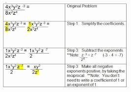 About this quiz & worksheet defining zero and negative exponents requires an understanding of the properties of these exponents, and this quiz and worksheet will help you grasp those properties. Zero And Negative Exponents Worksheet Elegant Negative Exponents And Zero Exponents Negative Exponents Exponent Worksheets Exponents