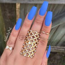 More than 821 neon blue acrylic paint at pleasant prices up to 12 usd fast and free.neon colors 12colors acrylic phosphorescent fluorescent luminous nail art. Asapkaba Blue Matte Nails Christmas Nails Acrylic Blue Coffin Nails