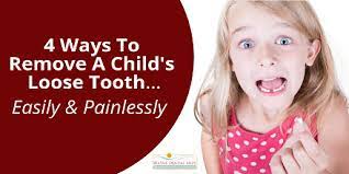 Keep brushing and flossing as normal. 4 Ways To Pull A Child S Loose Tooth