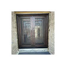 Nova Royal Series Wrought Iron Custom Exterior Door Style 054