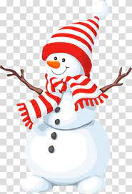 Snowman Illustration Snowman Wearing Scarf Transparent Background Png Clipart Cartoon Christmas Tree Christmas Tree Clipart Christmas Illustration