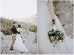 Karla Charles Veronicacook Com El Paso Elopement Franklin Mountains Desert Elopement Ella Blu El Paso Wedding Dresses Wedding
