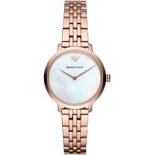 Looking for armani watches for women? Emporio Armani Ar11158 Ladies Rose Gold Watch Womens Watches From The Watch Studio Uk