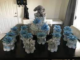 52 Ideas Baby Shower Elephant Theme Boy Decoration Blue Gray Chevron Elephant Baby Shower Theme Boy Baby Shower Centerpieces Elephant Baby Shower Theme Boy