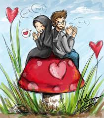 Gambar kartun dagelan lucu selingkuh. Making Duaa N N Lots Of Duaa By Madimar Deviantart Com On Deviantart Cute Muslim Couples Islamic Cartoon Anime Muslim