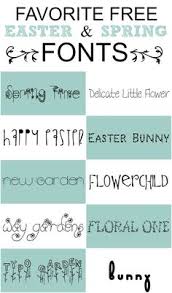 Free Easter And Spring Fonts Today S Creative Ideas Spring Font Lettering Fonts Fancy Fonts