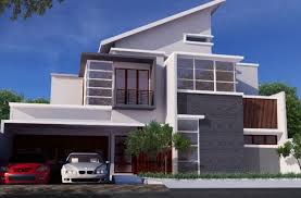 Di wilayah perkotaan yang sangat padat teras depan rumah dapat dijadikan tempat bersantai apabila ada lahan parkir selain teras. Desain Rumah Kontemporer 2 Lantai Di Lahan 16 X 30 M2