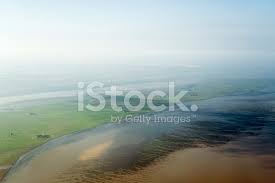 Изображено уникальное место на к. Vid S Vozduha Ot Nacionalnogo Parka Shlezvig Golshtejn Vattovoe More Stokovye Fotografii Freeimages Com